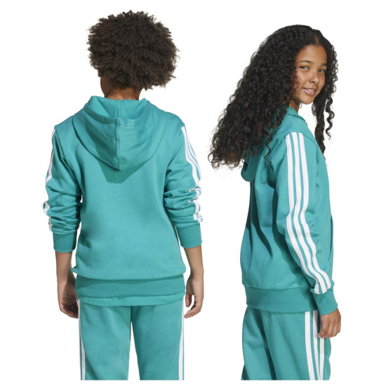 Adidas Παιδικό φούτερ Essentials 3-Stripes Fleece Hoodie Adidas Παιδικό φούτερ Essentials 3-Stripes Fleece Hoodie